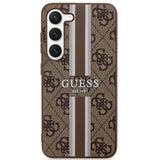 Guess GUHCS23SP4RPSW S23 S911 brun/brun hardcase 4G Printed Stripe