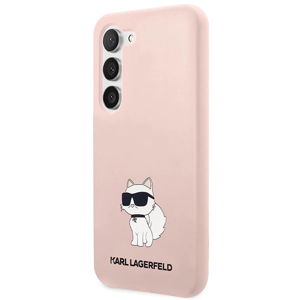 Karl Lagerfeld KLHCS23MSNCHBCP S23+ S916 hårdkasse pink/pink Silicone Choupette