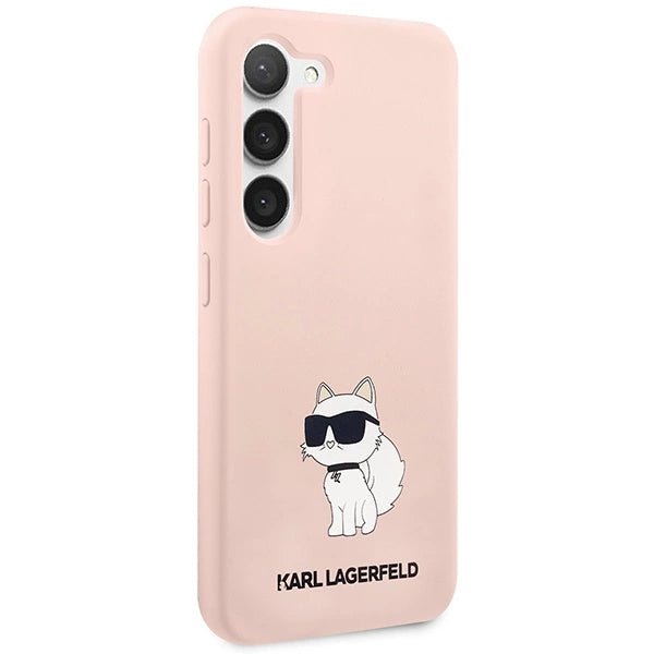 Karl Lagerfeld KLHCS23MSNCHBCP S23+ S916 hårdkasse pink/pink Silicone Choupette