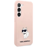 Karl Lagerfeld KLHCS23MSNCHBCP S23+ S916 hårdkasse pink/pink Silicone Choupette