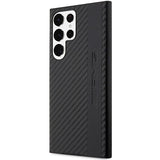 AMG AMHCS23LBLSCA S23 Ultra S918 sort/sort hardcase Carbon Stripe&Embossed