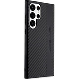 AMG AMHCS23LBLSCA S23 Ultra S918 sort/sort hardcase Carbon Stripe&Embossed
