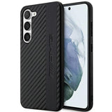 AMG AMHCS23MBLSCA S23+ S916 sort/sort hardcase Carbon Stripe&Embossed