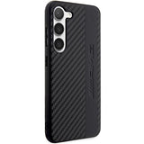 AMG AMHCS23MBLSCA S23+ S916 sort/sort hardcase Carbon Stripe&Embossed