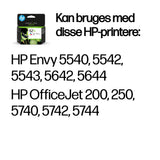 HP 62XL Farve (cyan, magenta, gul) 415 sider Blæk C2P07AE