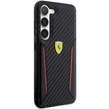 Ferrari FEHCS23MNPYK S23+ S916 sort/sort hårdkasse Carbon kontrastkanter