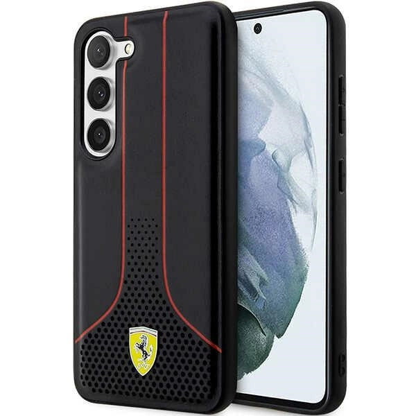 Ferrari FEHCS23MPCSK S23+ S916 sort/sort hardcase Perforeret 296 P