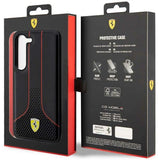 Ferrari FEHCS23SPCSK S23 S911 sort/sort hardcase perforeret 296 P