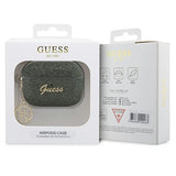 Guess GUAP2GLGSHA AirPods Pro 2 cover grøn/kaki Glitter Flake 4G Charm