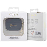 Guess GUAP2LSCHSK AirPods Pro 2 cover sort/sort Silicone Charm Heart Collection