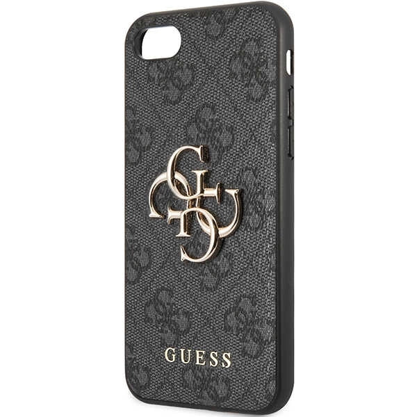 Guess GUHCI84GMGGR iPhone 7/8/SE 2020/ 2022 grå/grå hardcase 4G Big Metal Logo