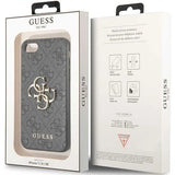 Guess GUHCI84GMGGR iPhone 7/8/SE 2020/ 2022 grå/grå hardcase 4G Big Metal Logo
