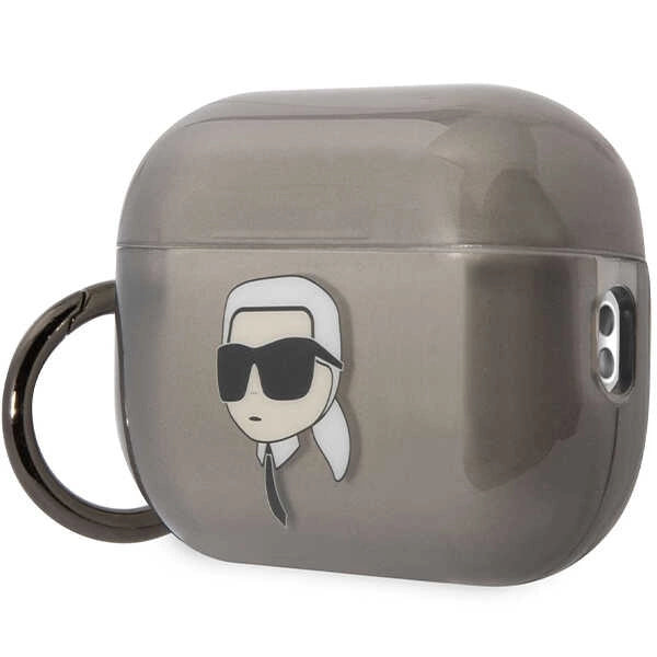Karl Lagerfeld KKLAP2HNIKTCK Airpods Pro 2 cover sort/sort Ikonik Karl Lagerfeld