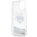 Karl Lagerfeld KLHCP12MLNHCCS iPhone 12/ 12 Pro 6.1" sølv/sølv hardcase Glitter Choupette Head