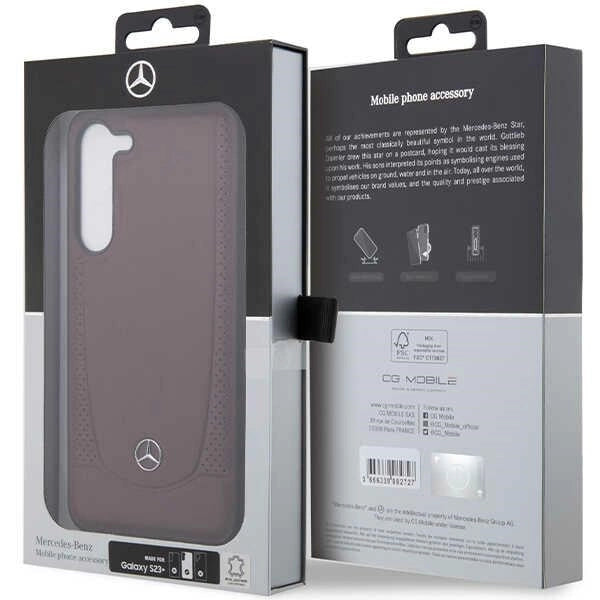 Mercedes MEHCS23MARMRE S23+ S916 rød/rød hardcase læder Urban Bengale