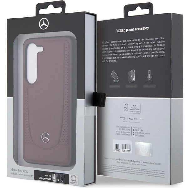 Mercedes MEHCS23SARMRE S23 S911 rød/rød hardcase læder Urban Bengale