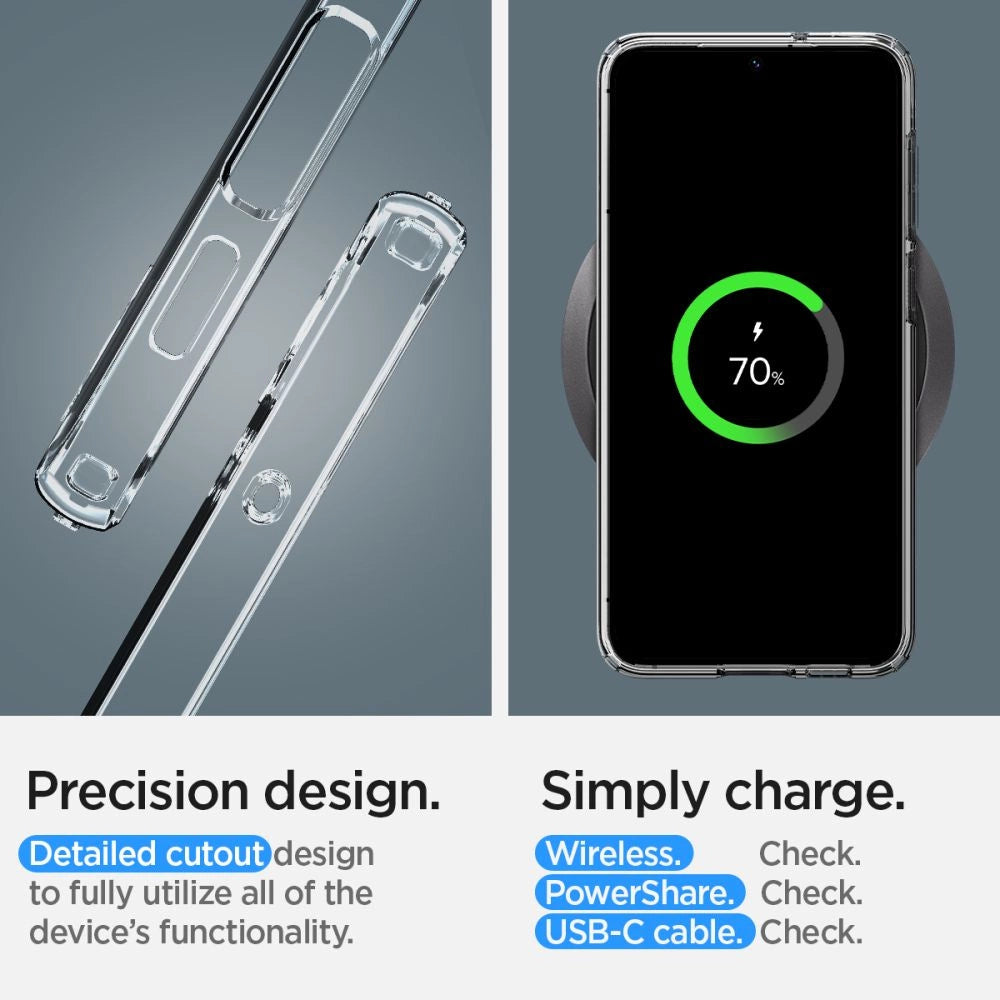 Spigen Liquid Crystal Case til Samsung Galaxy S23 - Gennemsigtig