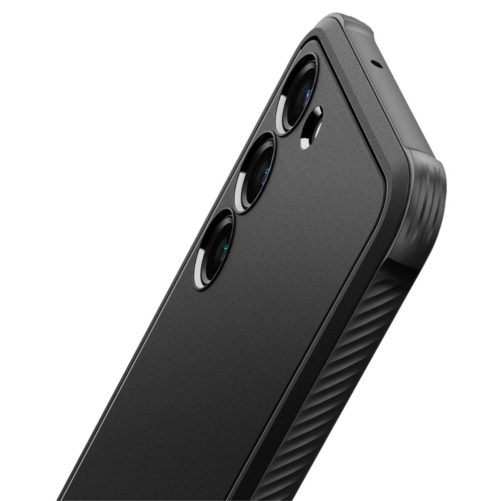 Spigen Rugged Armor Case til Samsung Galaxy S23 - Matte sort