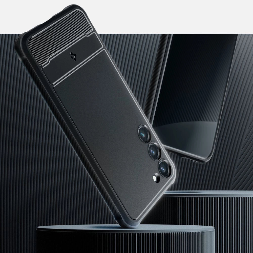 Spigen Rugged Armor Case til Samsung Galaxy S23 - Matte sort