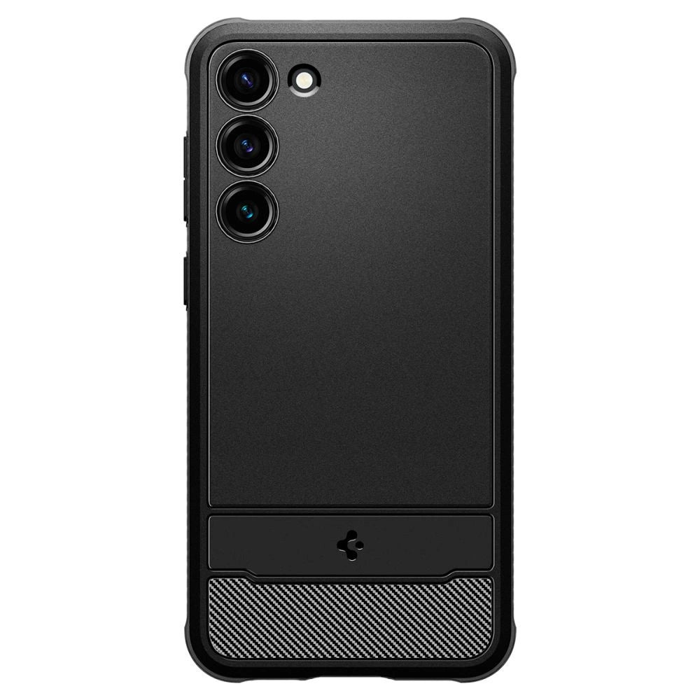 Spigen Rugged Armor Case til Samsung Galaxy S23 - Matte sort