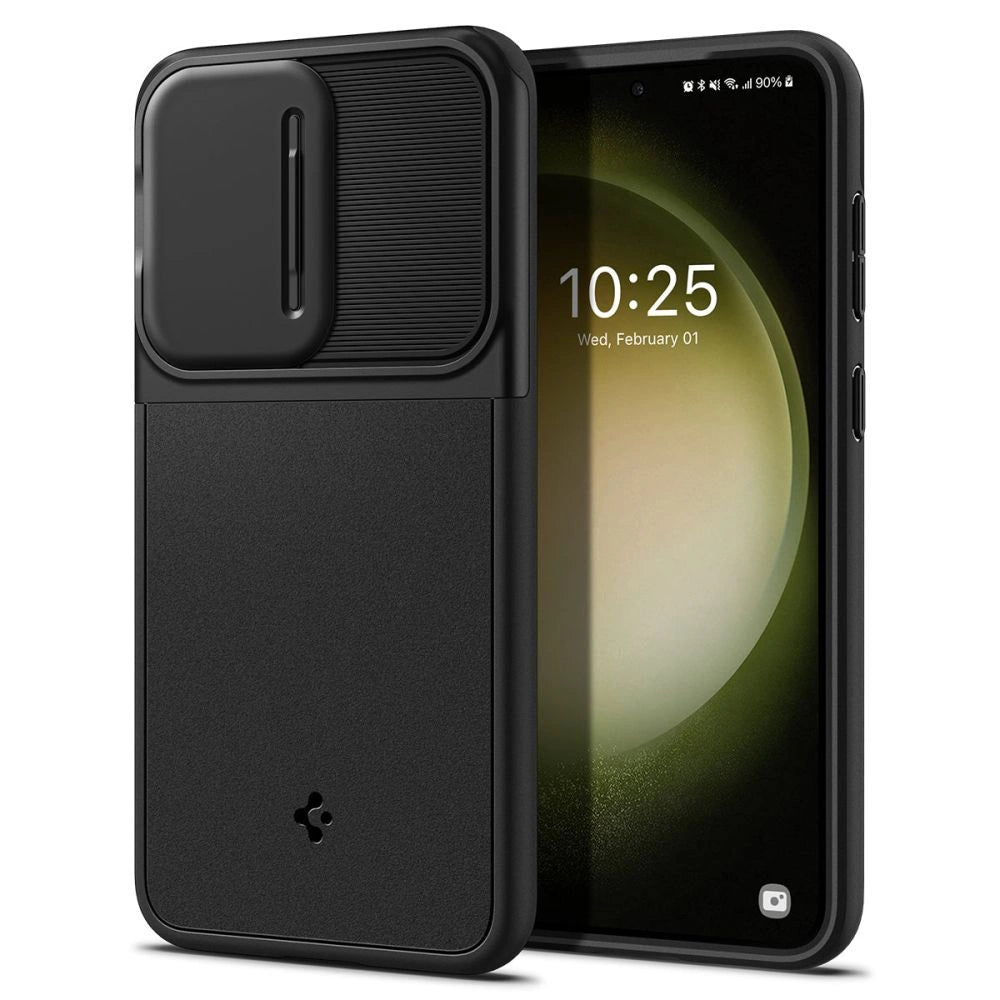 Spigen Optik Armor Case til Samsung Galaxy S23 - sort