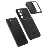 Spigen Optik Armor Case til Samsung Galaxy S23 - sort