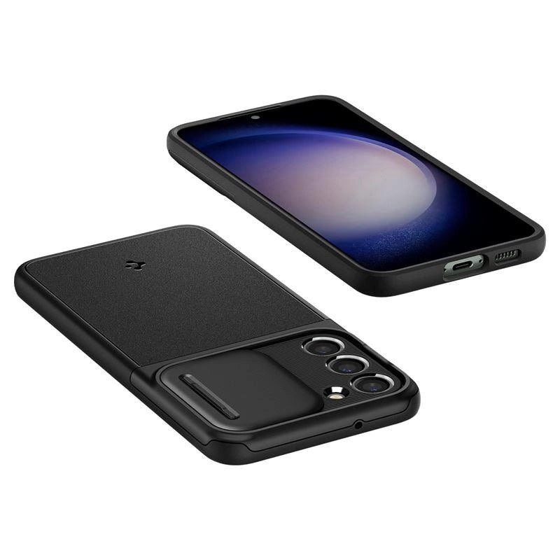 Spigen Optik Armor Case til Samsung Galaxy S23 - sort