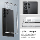 Spigen Ultra Hybrid Case til Samsung Galaxy S23 Ultra - Gennemsigtig