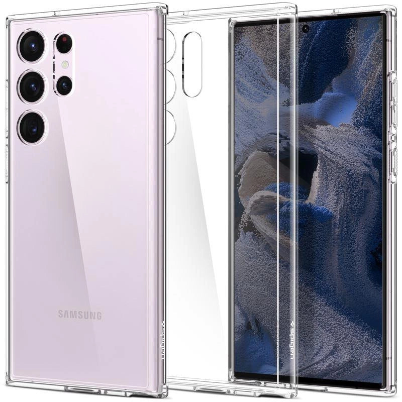 Spigen Ultra Hybrid Case til Samsung Galaxy S23 Ultra - Gennemsigtig