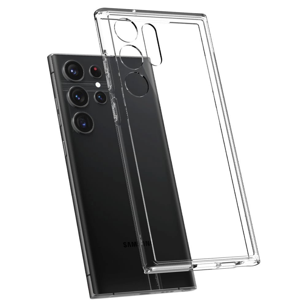 Spigen Ultra Hybrid Case til Samsung Galaxy S23 Ultra - Gennemsigtig