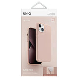Uniq Lino Hue Magclick opladningsfoder til iPhone 14 Plus - lyserød