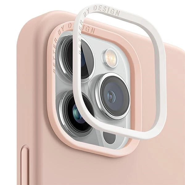 Uniq Lino Hue Magclick opladningsfoder til iPhone 14 Pro - pink