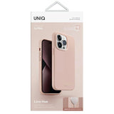 Uniq Lino Hue Magclick opladningsfoder til iPhone 14 Pro - pink