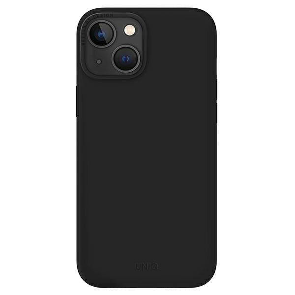 Uniq Lino-hylster til iPhone 14 Plus - sort