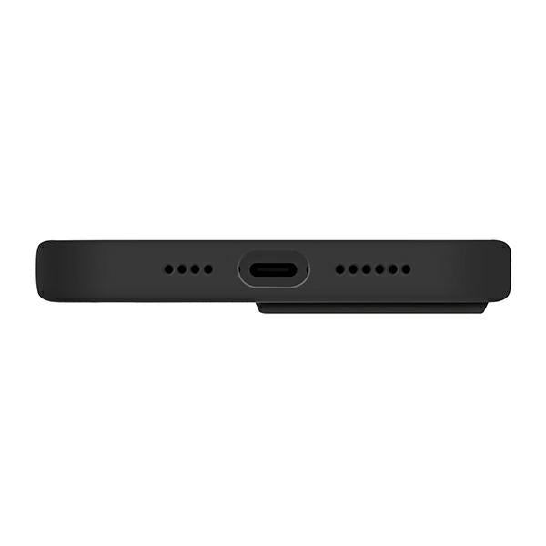 Uniq Lino-hylster til iPhone 14 Plus - sort