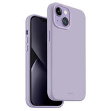 Uniq Lino-foder for iPhone 14 Plus - lilla
