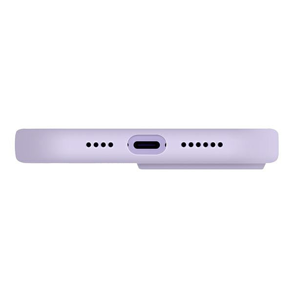 Uniq Lino-foder for iPhone 14 Plus - lilla