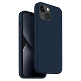 Uniq Lino-hylster til iPhone 14 Plus - blå