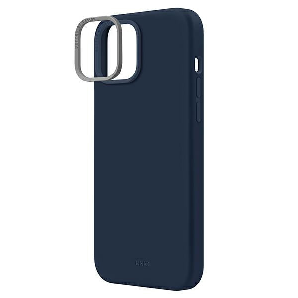 Uniq Lino-hylster til iPhone 14 Plus - blå