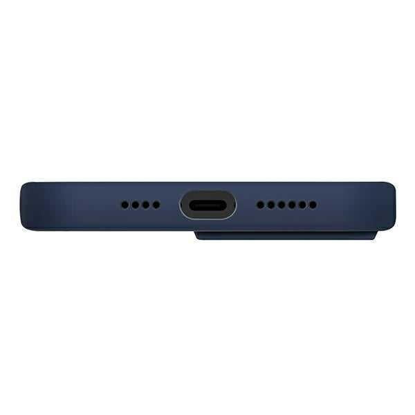 Uniq Lino-hylster til iPhone 14 Plus - blå
