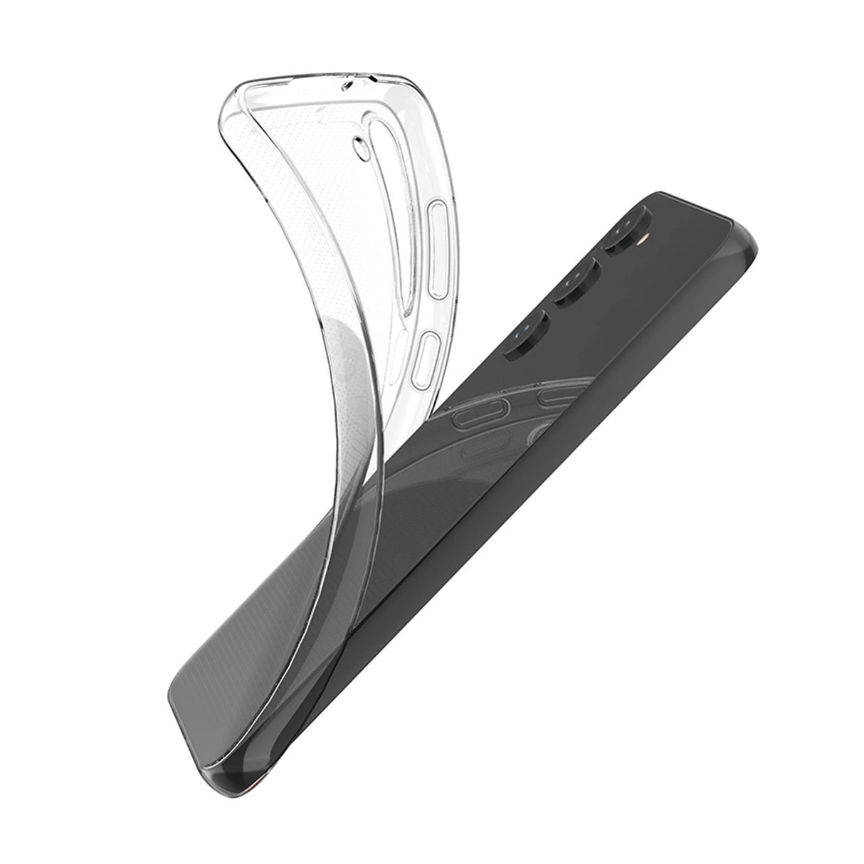 Ultra Clear 0,5 mm-kasse til Samsung Galaxy S23 tynd omslag gennemsigtig