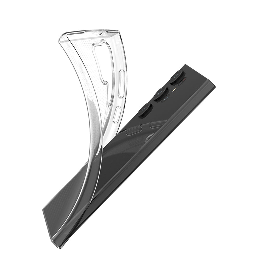 Ultra Clear 0,5 mm case Samsung Galaxy S23 Ultra tynd cover gennemsigtig