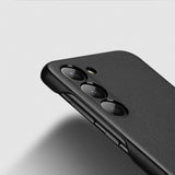 Dux Ducis Grit case til Samsung Galaxy S23+ elegant case lavet af kunstig læder sort