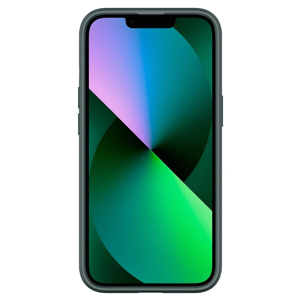 Spigen Ultra Hybrid iPhone 13 Case - mørkegrøn