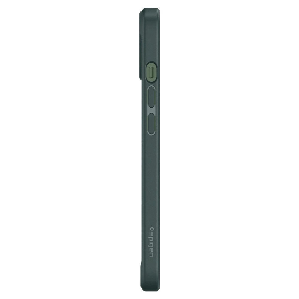 Spigen Ultra Hybrid iPhone 13 Case - mørkegrøn