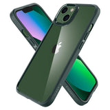 Spigen Ultra Hybrid iPhone 13 Case - mørkegrøn