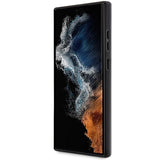 Guess GUHCS23LPCUMAK S23 Ultra S918 sort/sort hardcase Marmor