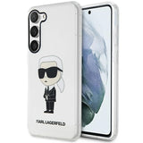 Karl Lagerfeld KLHCS23MHNIKTCT S23+ S916 gennemsigtige hardcase Ikonik Karl Lagerfeld