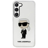 Karl Lagerfeld KLHCS23MHNIKTCT S23+ S916 gennemsigtige hardcase Ikonik Karl Lagerfeld