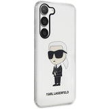 Karl Lagerfeld KLHCS23MHNIKTCT S23+ S916 gennemsigtige hardcase Ikonik Karl Lagerfeld